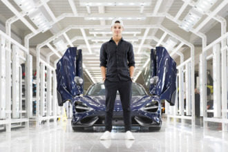 Este es el Mclaren 765LT Spider creado especialmente para Lando Norris