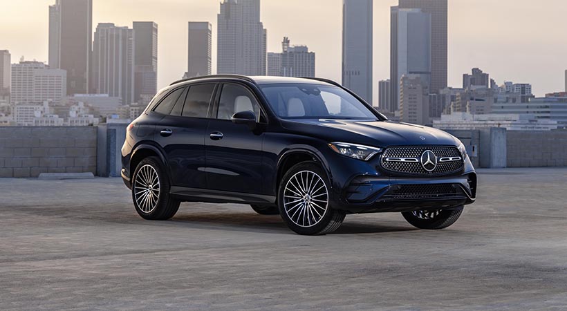 En el tema de la seguridad, el Mercedes-Benz GLC SUV 2023 ofrece una gama limitada de asistencias como estándar. Foto: Mercedes-Benz