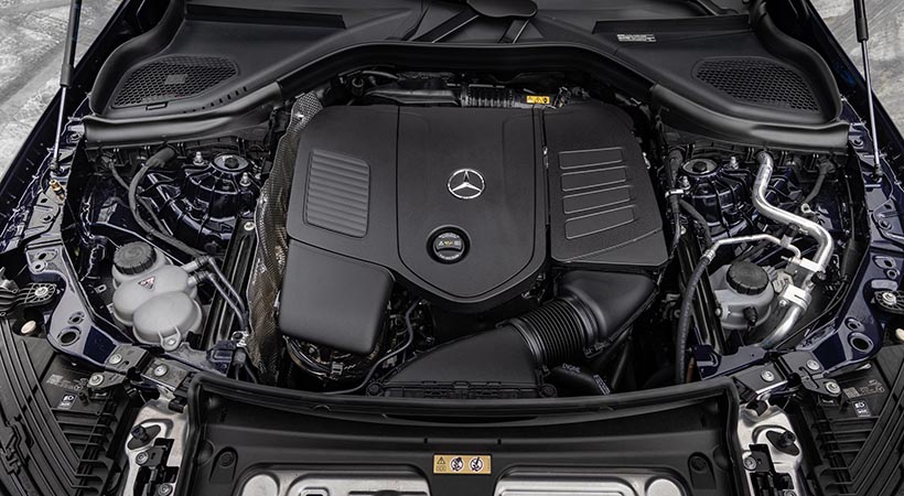 todos los modelos de la familia GLC están equipados con el motor de cuatro cilindros turboalimentado y 2.0 litros. Foto: Mercedes-Benz
