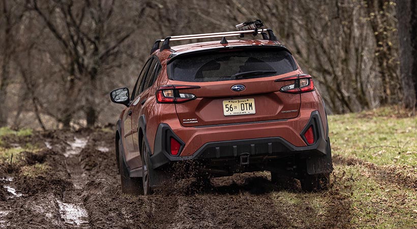 Su comportamiento en terrenos difíciles es impresionante. Foto: Subaru