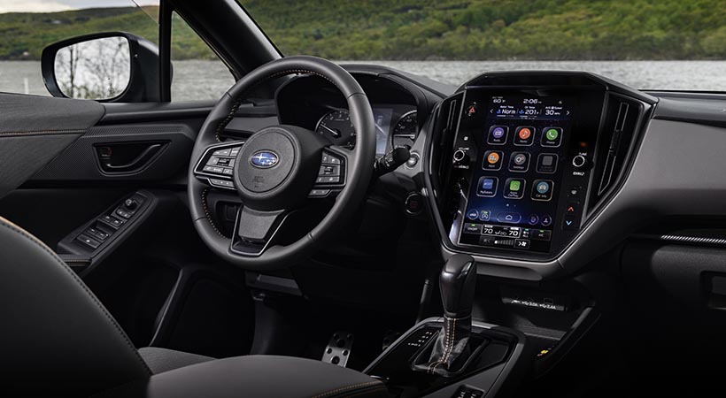 En cuanto a la cabina y el diseño de los asientos, el Subaru Crosstrek ofrece una gran comodidad tanto para el conductor como para los pasajeros. Foto: Subaru