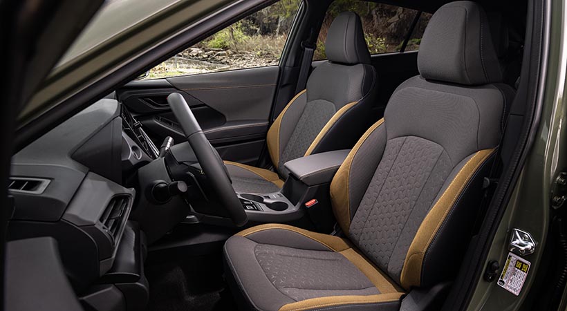 El interior es cómodo y amplio. Foto: Subaru