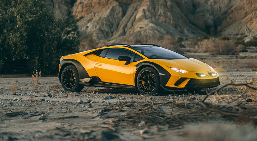 California ha brindado el entorno perfecto para que el Lamborghini Huracán Sterrato. Foto: Lamborghini