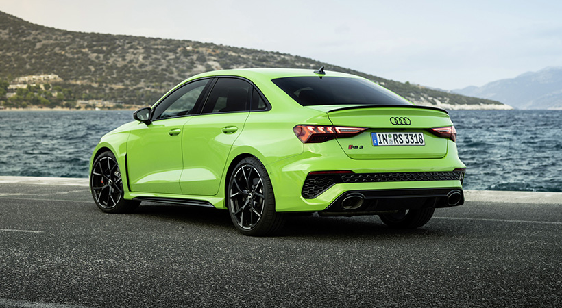 Hablando de seguridad, es claro que el modelo incluye también protección activa que incluye pretensores en los cinturones de seguridad. Foto: Audi