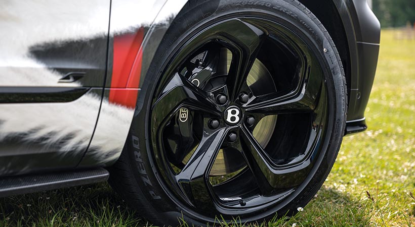 Los rines son específicos de esta edición especial. Foto: Bentley
