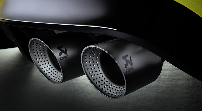 Cuenta con sistema de escape firmado por Akrapovic. Foto: Volkswagen