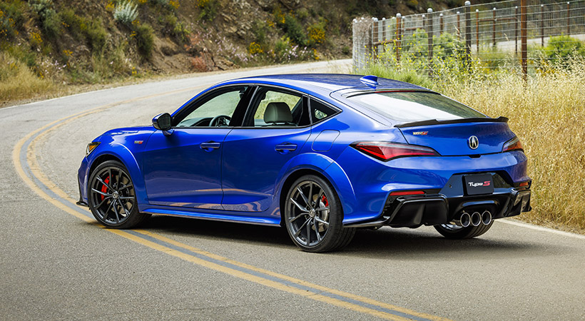 El diseño coupé de la parte posterior lo hace más atractivo. Foto: Acura