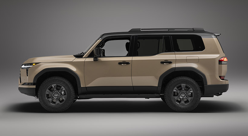 La seguridad pasiva y activa del Lexus GX 2024 está garantizada gracias a la tecnología Lexus Safety System+. Foto. Lexus