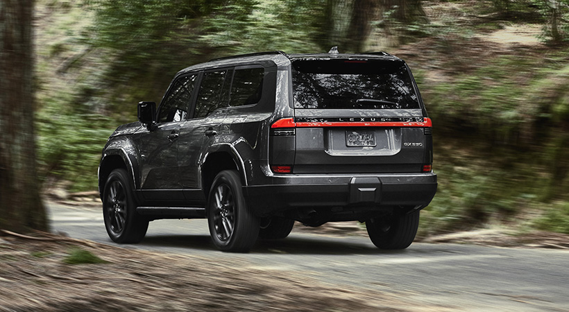 Adicionalmente, Lexus GX 2024 estará disponible en configuración de cinco y seis plazas. Foto: Lexus