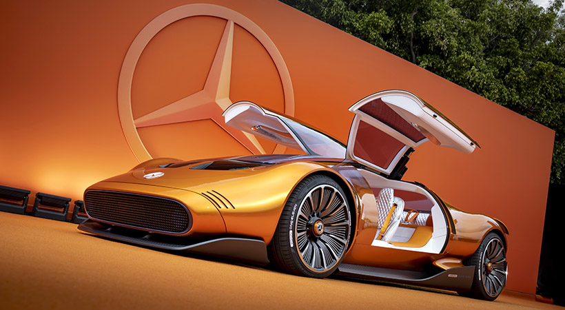 Como es lógico imaginar, es muy poco probable que este auto llegue a la etapa de producción en serie. Foto: Mercedes-Benz