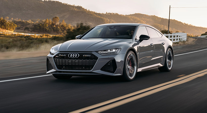 El RS6 Avant Performance y el RS7 Performance llevan bajo el capó un motor V8 biturbo de 4.0 litros. Foto: Audi