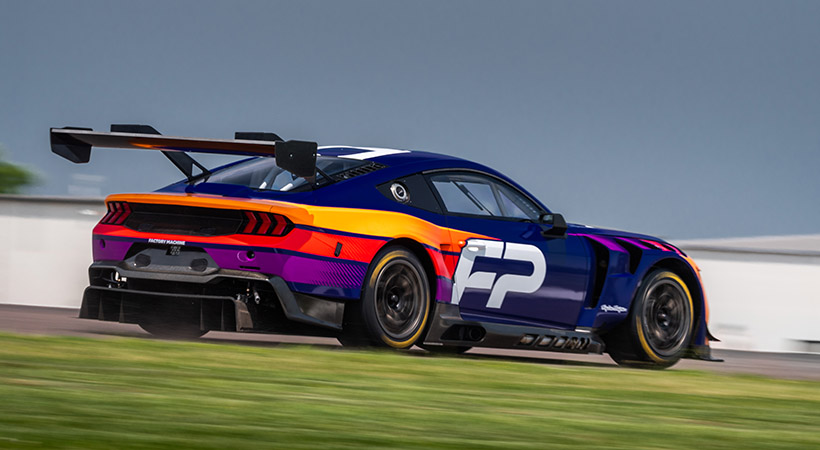 el Ford Mustang GT3 competirá en varios seriales de su categoría alrededor del mundo. Foto: Ford Performance