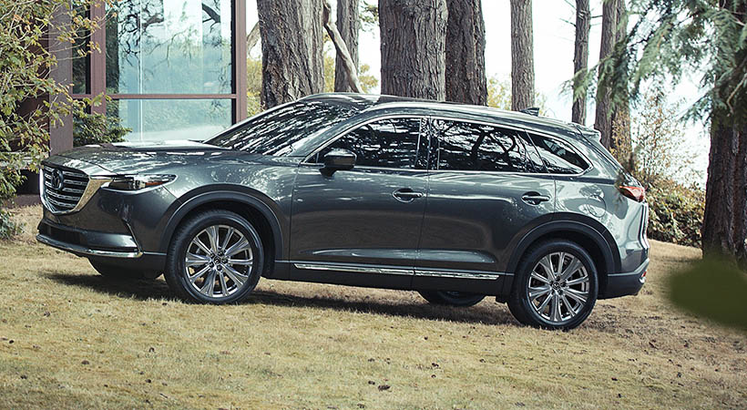 Mazda CX-9 Signature 2023 es elegante y atractivo, pero de ninguna manera ostentoso. Foto: Mazda