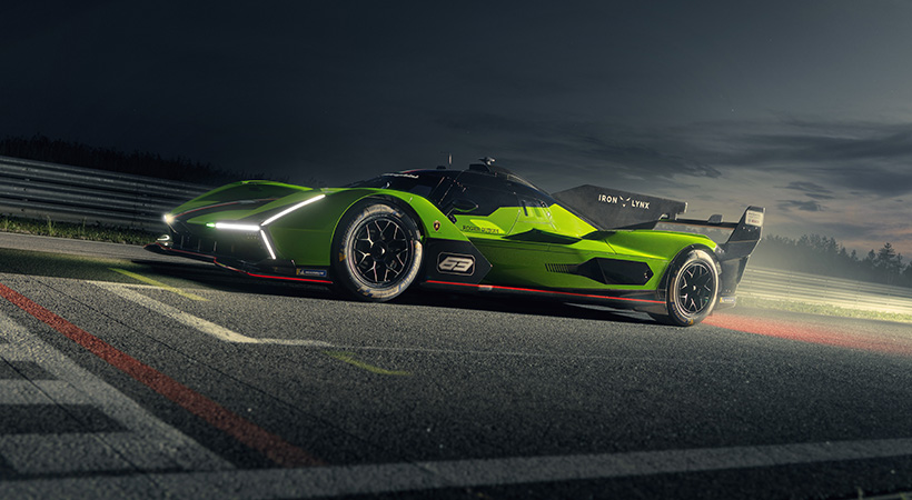 Aunque aún no se sabe con certeza, al parecer los planes de Lamborghini es homologar el coche antes de que termine el año para debutar en el WEC en Qatar. Foto: Lamborghini