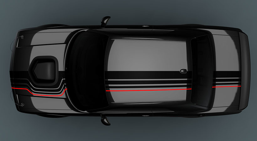 Dodge Challenger Shakedown fue el primer modelo de la línea “Last Call” en ser revelado. Foto: Dodge 