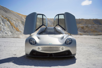AIM EV Sport 01, un aerodinámico auto eléctrico que hará su debut en Goodwood