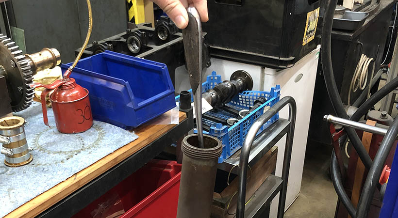 También se encontró un desarmado con mango de madera. Foto: Museo del Motor