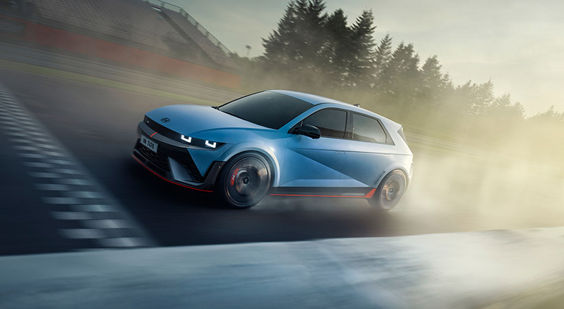 el Hyundai IONIQ 5 N es el modelo más potente desarrollado por la marca hasta el momento. Foto: Hyundai