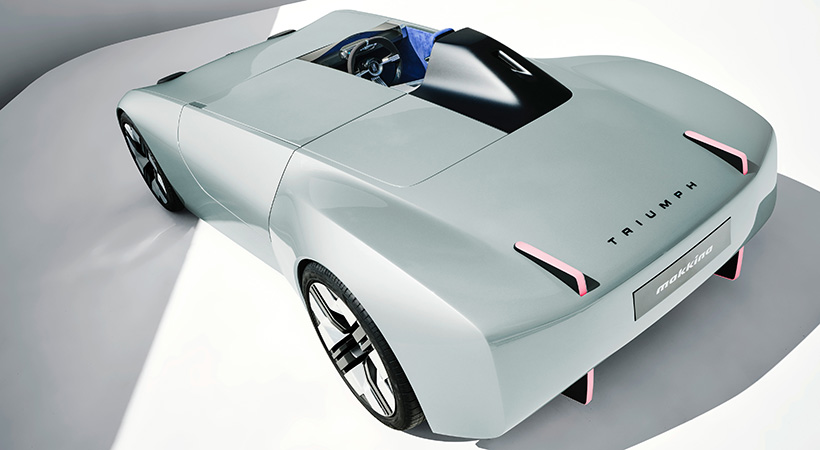 El Triumph TR25 toma diversos elementos de diseño del TR2. Foto: Makkina