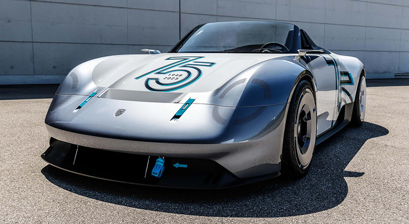 Porsche Vision 357 Speedster se revela en el Festival de la Velocidad de Goodwood. Foto: Porsche