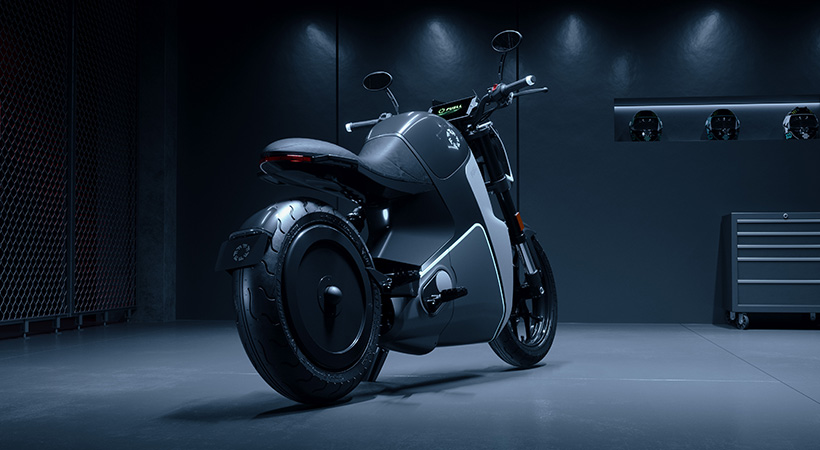 Al igual que otros modelos eléctricos, esta motocicleta cero emisiones cuenta con frenada regenerativa que funciona combinada con el ABS de la rueda trasera. Foto: Fuell