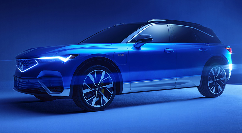 La producción del Acura ZDX comenzará el próximo año y las primeras entregas están planeadas hacia finales de 2024. Foto: Acura