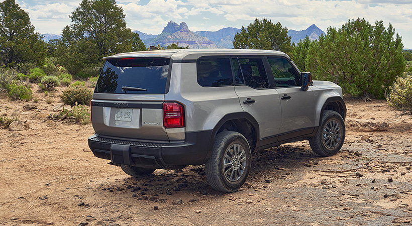 Esta nueva generación del Land Cruiser se construye sobre la plataforma GA-F de Toyota. Foto: Toyota