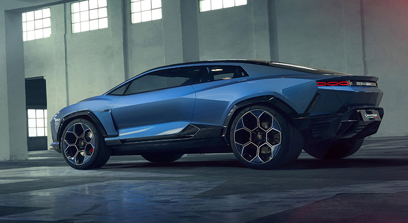 La versión de producción de este modelo se comenzará a comercializar en 2028. Foto: Lamborghini