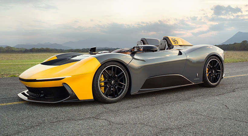 Pininfarina B95, el primer hiperbarchetta del mundo debuta en Pebble Beach. Foto: Pininfarina