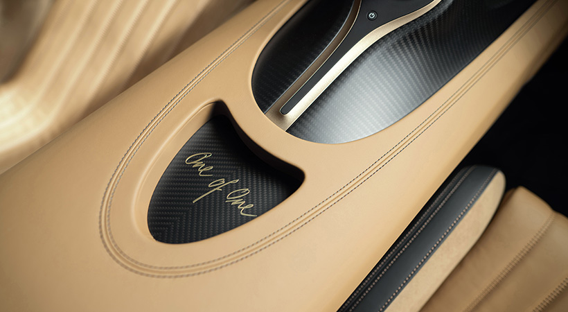 El Bugatti Chiron Super Sport Golden Era es un one-off. Foto: Bugatti
