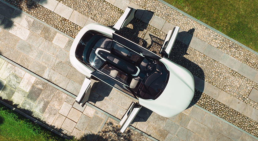 La apertura de puertas es distinta a la convencional., Foto: Pininfarina