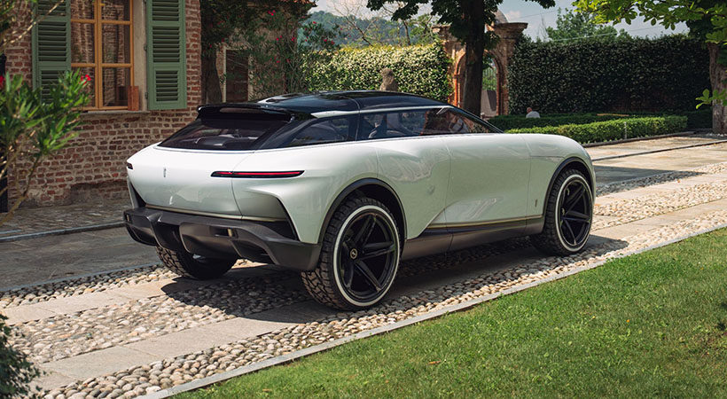 Pininfarina Pura Vision presume un diseño estilizado, con líneas limpias. Foto: Pininfarina