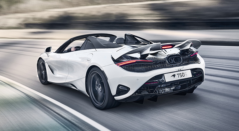McLaren 750S Spider tendrá su debut norteamericano en Monterey. Foto: McLaren 