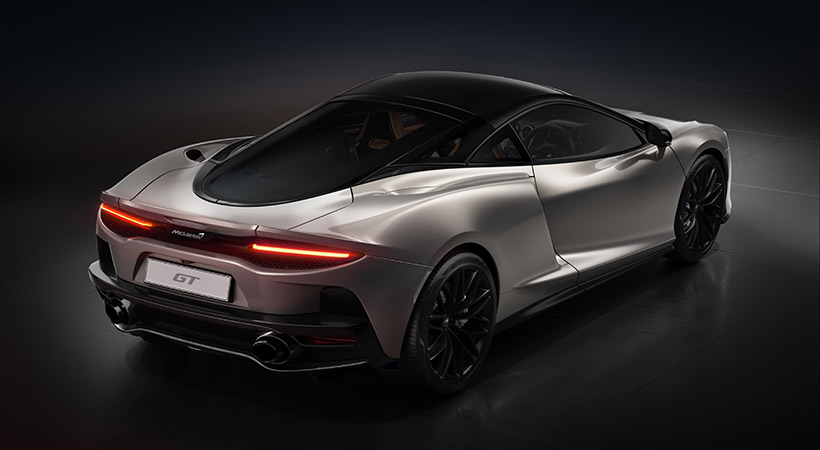 McLaren GT en Sarigan Quartz. Foto: McLaren