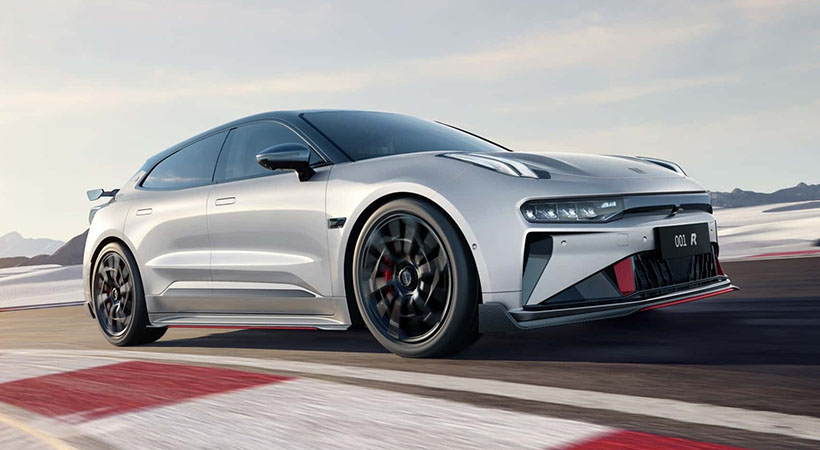 Estéticamente, el Zeekr 001 FR se diferencia del modelo regular gracias a su diseño exterior más agresivo. Foto: Zeekr