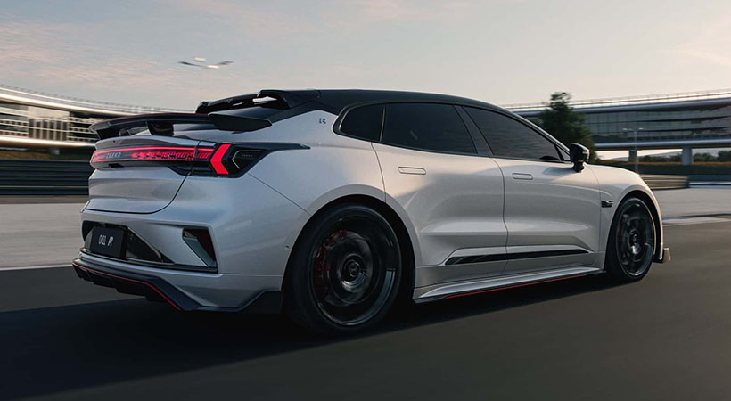 El Zeekr 001 FR está equipado con una unidad CATL Qilin de 100 kWh que admite una carga ultrarrápida . Foto: Zeekr