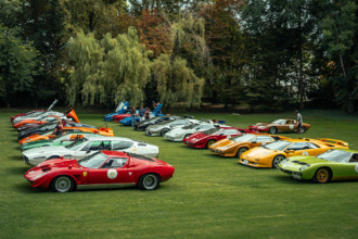 Lamborghini Giro Polo Storico, un inigualable recorrido por Italia a bordo de modelos clásicos