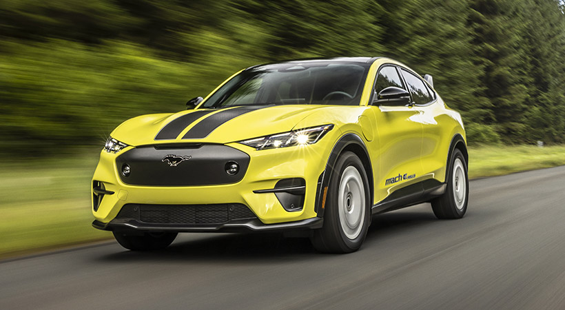 El Mach-E ha superado en ventas al Mustang. Foto: Ford