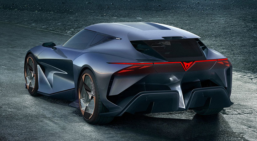 Lo que sí se ha revelado son las dimensiones del CUPRA DarkRebel: 14.7 pies de largo, 7.22 de ancho y 4.27 pies de altura. Foto: CUPRA