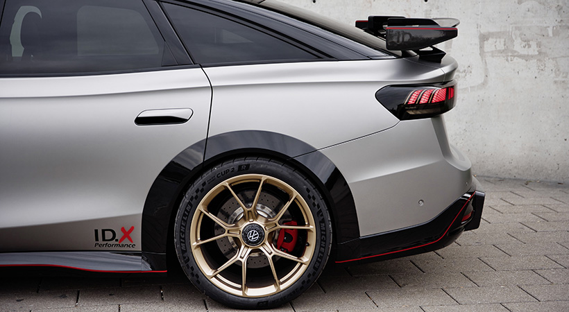 Los rines fueron desarrollados específicamente para este auto eléctrico. Foto: Volkswagen