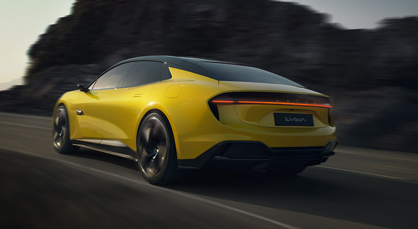 Lotus Emeya se espera que salga a la venta en 2024. Foto: Lotus