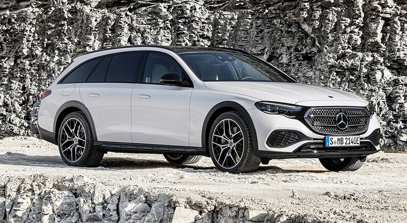El Mercedes-Benz Clase E All-Terrain comparte proporciones con el conocido Clase E Estate. Foto: Mercedes-Benz