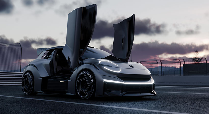 Las puertas abren de forma distinta a la convencional. Foto: Nissan