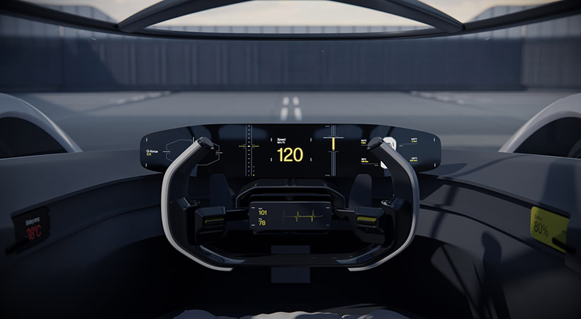 El centro de mandos del Synergy. Foto: Polestar