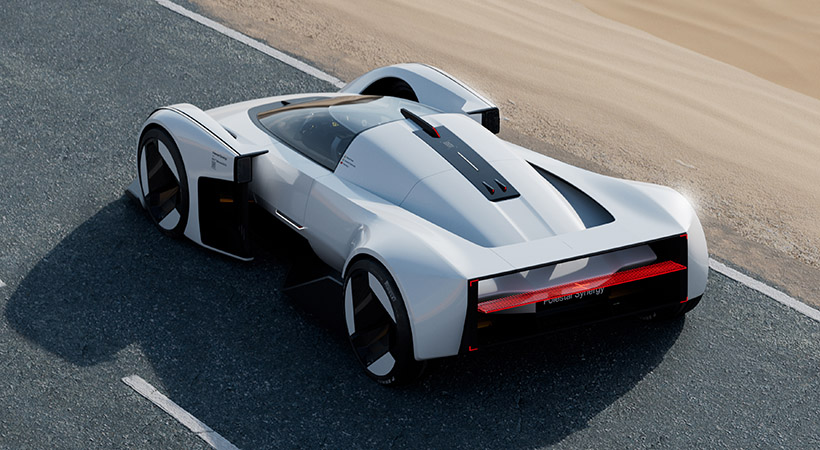 El Synergy presenta proporciones y detalles nunca vistos de la marca. Foto: Polestar