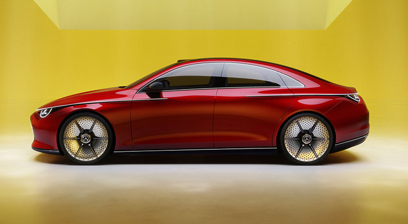 El nuevo Mercedes CLA tomará el relevo del Clase A, junto a tres SUV más. Foto: Mercedes-Benz