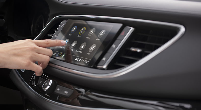 Buick Enclave cuenta con un sistema de infotenimiento con pantalla de ocho pulgadas. Foto: Buick