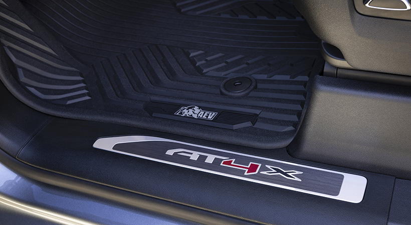 Detalle de la GMC Sierra 1500 AT4X AEV Edition. Foto: GMC