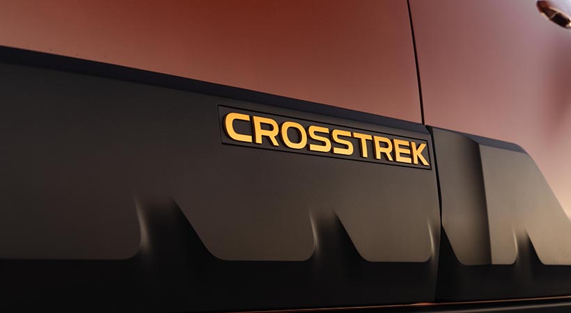 Toda la carrocería cuenta con protecciones en color negro mate. Foto: Subaru