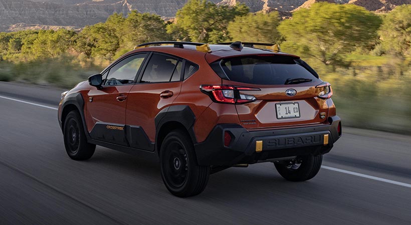 Subaru Crosstrek Wilderness 2025, mucho más de simples emblemas. Foto: Subaru